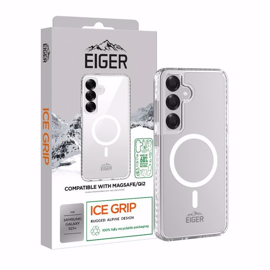 Picture of Eiger Eiger GRS Ice Grip Magsafe Case for Samsung S25+ in Clear